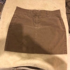 J Crew corduroy skirt
